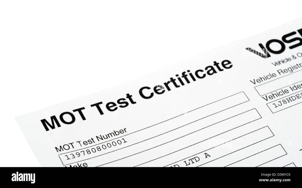 Buy ghost MOT certificate without inspection